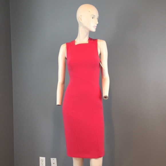 Hugo Boss Dresses & Skirts - NWT Hugo Boss  Pink Dress Criss Cross Back Sz 0
